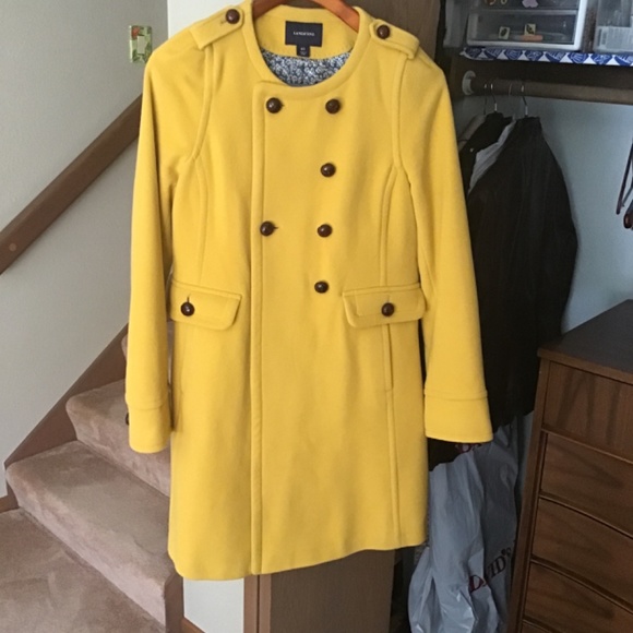 Spring Military Style Wool Coat - Picture 2 of 7
